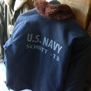Schott nyc down canvas military jackets SOLD SOLD